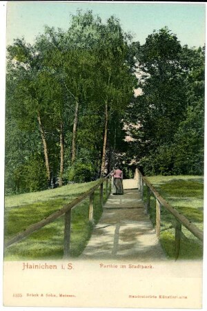 Hainichen. im Stadtpark