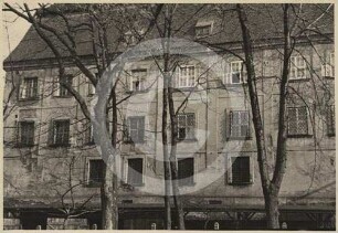 Fassade des Rost`schen Hauses in Lauban