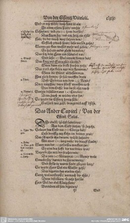 Das Ander Capitel/Von der Essentz Solis.