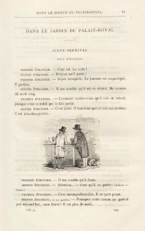 Dans Le Jardin Du Palais-Royal