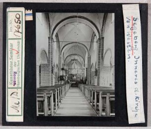 Segeberg: Kirche, Inneres nach Osten