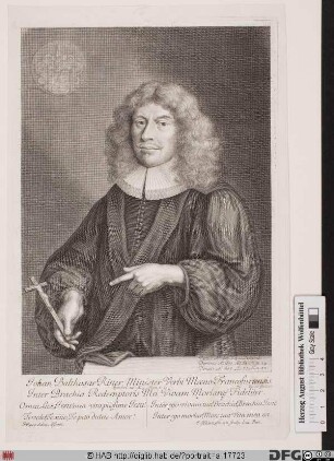 Bildnis Johann Balthasar Ritter d. Ä.