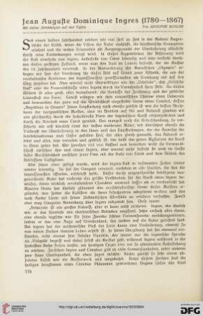 15: Jean Auguste Dominique Ingres (1780-1867)