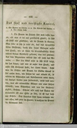 Das fünf und dreißigste Kapitel