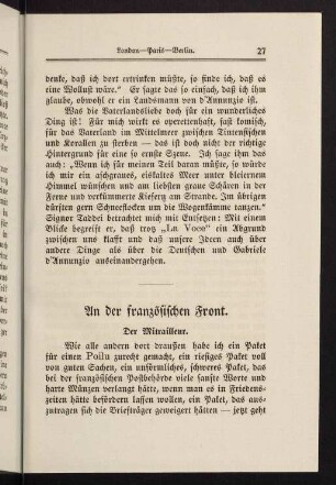 27-33, Der Mitrailleur