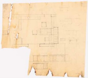 Haus für Dr. Erwin Hucke, Valdivia: Grundriss Möblierung