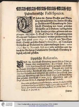 [Inhalt der Streitschrift]