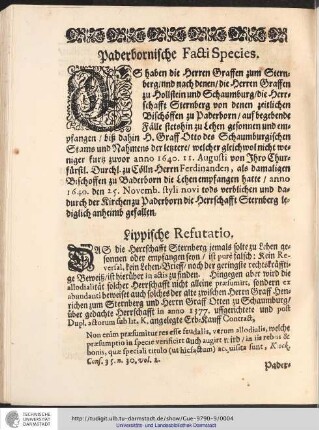 [Inhalt der Streitschrift]