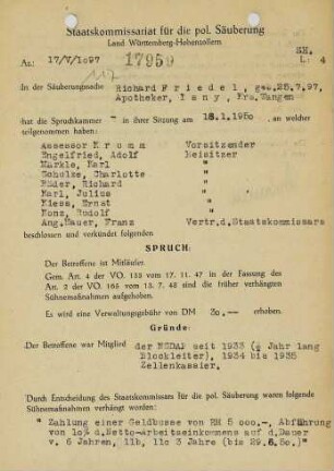 Friedel, Richard