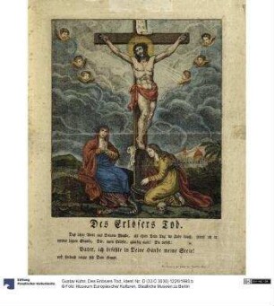 Des Erlösers Tod.
