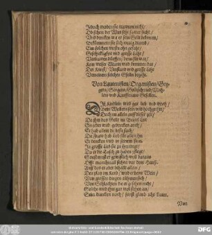 Von Lautenisten/ Organisten/ Geygern/ Sengern/ Golltschmied/ Mahlers vnd Kauffmans Gesellen.