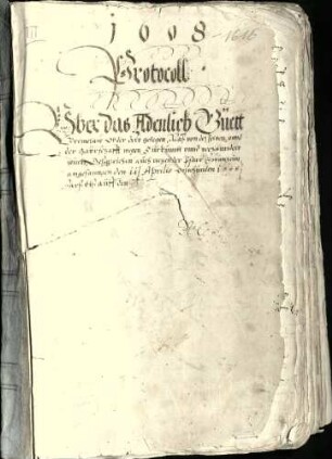 Bremelau mit Heudorf: Amtsprotokoll, 11.4.-19.5.