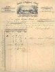 2 Frachtbriefe des Speditionsgeschäfts Ed. Eissenhardt, Mannheim, über Transporte neckaraufwärts