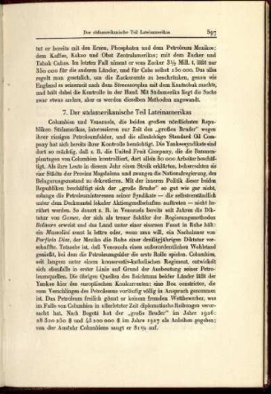 7. Der südamerikanische Teil Lateinamerikas
