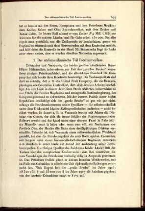 7. Der südamerikanische Teil Lateinamerikas
