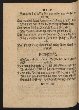 Grabschrifft.