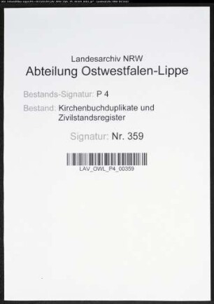 Kirchenbuchduplikate der katholischen Gemeinde (GHT 1836-1843). (Gemeinde: Cobbenrode, katholische Gemeinde)