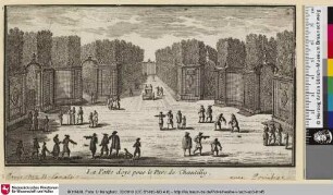 La Patte d'oye pour le Parc de Chantilly