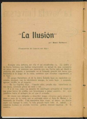 La ilusión