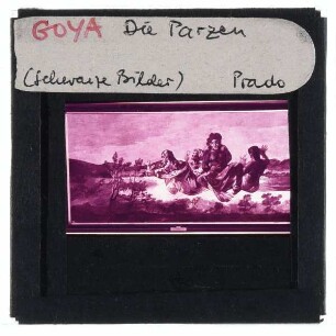 Goya, Atropos (Die Parzen)