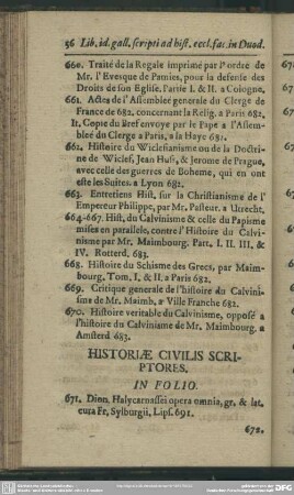 Historiae Civilis Scriptores