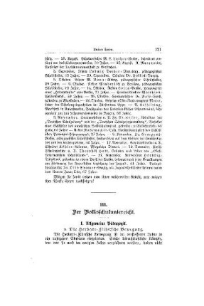 Sozial-pädagogische Bestrebungen und die Volksschule : III. Der Volksschulunterricht