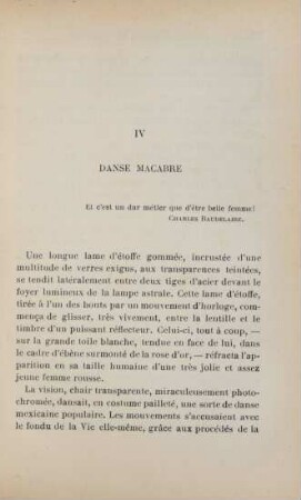 IV. Danse macabre