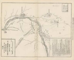 Plan of the battle of Mahidpoor fought on the 21st December, 1817