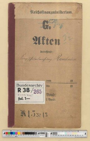 Berechnung der Kriegsschäden: Rumänien
