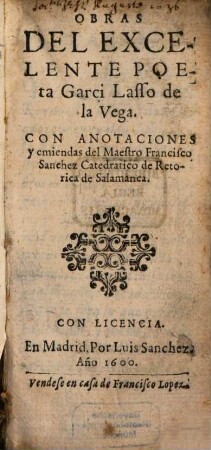 Obras poeticas