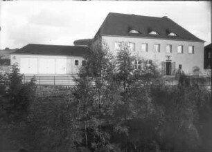 Postamt der Deutschen Reichspost : Serie "Chemnitz. Post". Postamt der Deutschen Reichspost (wohl um 1935) am Bahnhof. Haupteingangsfront