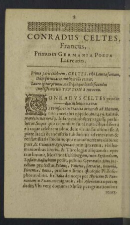 Conradus Celtes