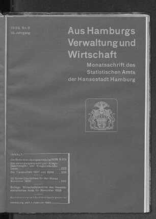 Nr. 11 : November 1938