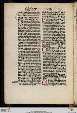 Liber VII