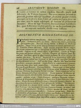 Argumentum Dissertationis III.
