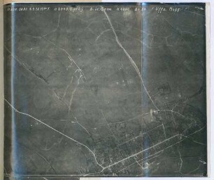 Foto des Geländes um und südwestlich von Épehy (Luftbild)