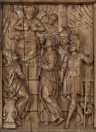 Szenen aus der Passion Christi — Szenen aus der Passion Christi: von der Gefangennahme bis zur Geißelung Christi — Christus vor Kajaphas