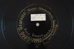 "Siegfried" : Schmiedelieder / (Wagner)