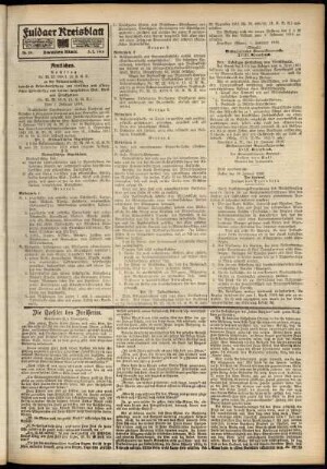 Zweite Ausgabe vom Samstag, den 05. Februar 1916.