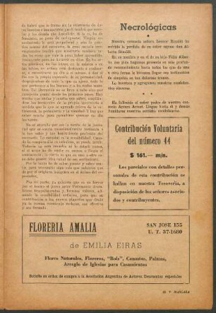 Contribución Voluntaria del número 44