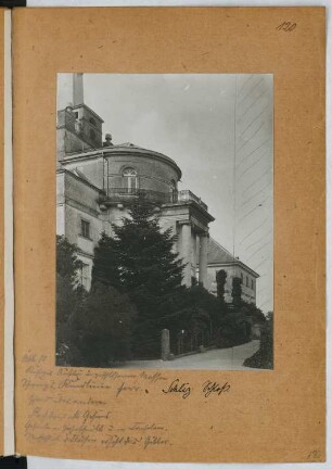 Burg, Schlitz: Ansicht (aus: Skizzen- und Fotoalbum 25)