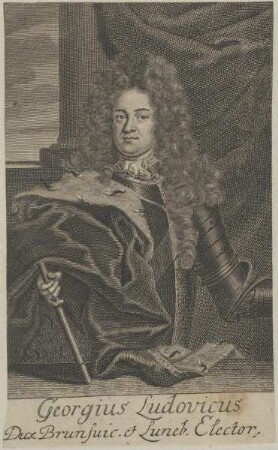 Bildnis des Georgius Ludovicus, Herzog von Braunschweig und Lüneburg