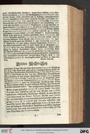 Dritten Rechts-Satz