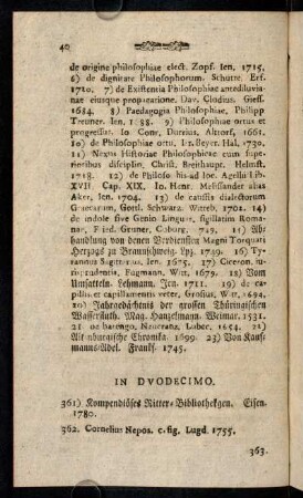 40-43, In Duodecimo.