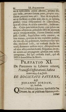 Præfatio XI. - Præfatio XV.