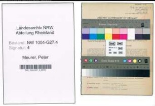 Entnazifizierung Peter Meurer , geb. 31.03.1903 (Inspektor)