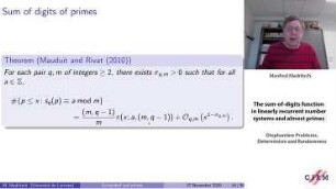 The sum-of-digits function in linearly recurrent number systems and almost primes