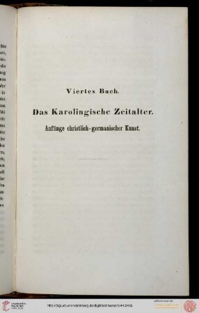 Viertes Buch: Das karolingische Zeitalter