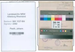 Entnazifizierung Johann Penth , geb. 08.04.1889 (Vermessungsbeamter)