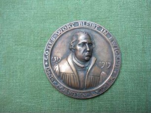 Medaille: 400 Jahre Martin Luther 1517-1917